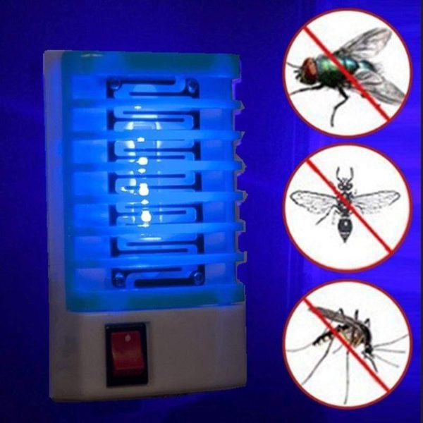 1 Piece Socket Electric 220v Mini Mosquito Lamp Led Insect Mosquito Repeller Killing