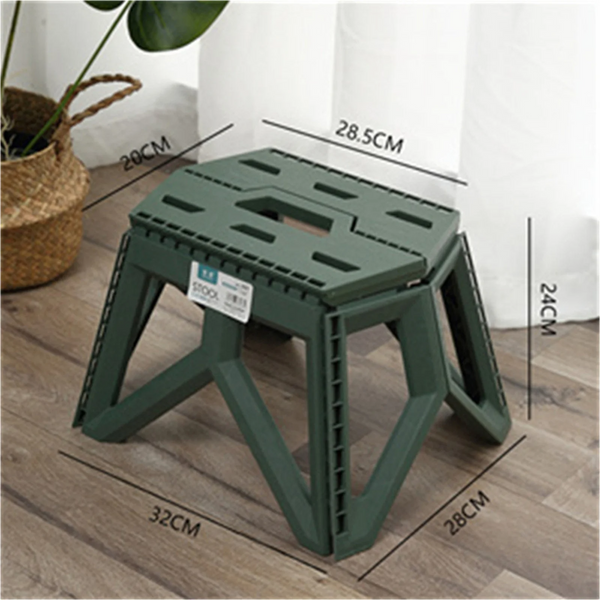 Outdoor Small Stool Portable Folding Stool High Load Bearing Durable Small Chair