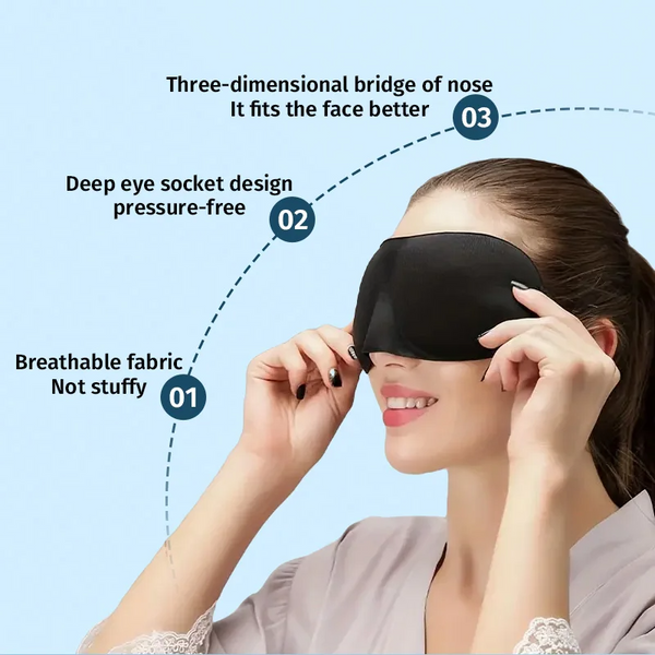 Eye Mask for Sleeping 3D Contoured Cup