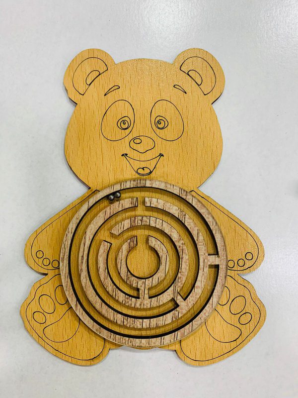 Wooden Educational Toys Baby 3D Puzzles 4 Styles