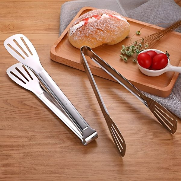 Multi-functional Stainless Steel Cooking Tong Chimta For Kitchen